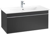 Villeroy & Boch Venticello Waschbeckenunterschrank 953 mm Glossy White – Wandhängend mit Auszug