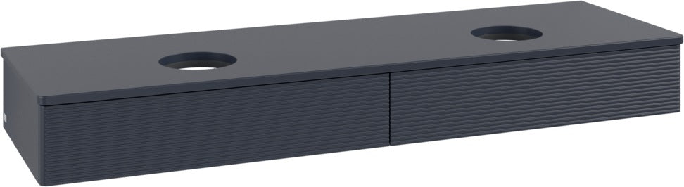 Villeroy & Boch Waschtischunterschrank Antao 1600 mm Anthrazit Matt Lack 2 Auszüge