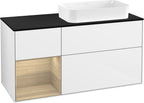 weiß / Waschtischunterbau / G682P C 1200x603x501mm Glossy White