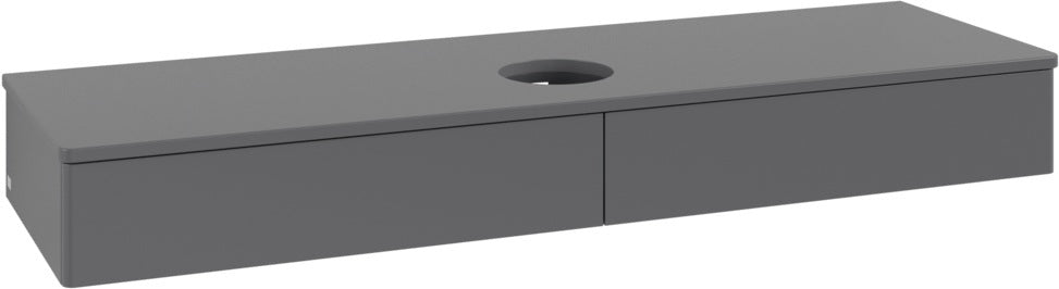 Villeroy & Boch Antao Waschtischunterschrank 1600 mm Anthracite Matt Lacquer mit LED-Beleuchtung