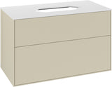 Villeroy & Boch Finion Waschtischunterschrank 1000 mm Glossy White Lack mit SoftClosing