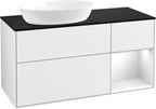 weiß / Mitteldichte Faserplatte (MDF) / FA52G F 1200x603x501mm Glossy White