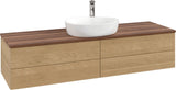 Villeroy & Boch Waschtischunterschrank Antao 1600 mm Glossy White Lacquer mit 4 Auszügen