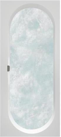 Villeroy & Boch Whirlpoolsystem OBERON 2.0 Special CombiPool Invisible mit Multiplex Trio und Quaryl