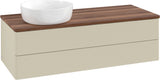 Villeroy & Boch Antao Waschtischunterschrank 1200 mm Anthrazit Matt mit Beleuchtung
