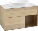 Villeroy & Boch Finion Waschtischunterschrank FA21GFGF 1000 mm Glossy White Lacquer