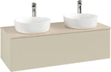Villeroy & Boch Waschtischunterschrank Antao 1200 mm Anthrazit Matt Lackiert mit Auszug