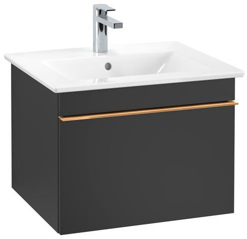 Villeroy & Boch Venticello Waschbeckenunterschrank 553 mm Glossy White – Wandhängend mit Auszug