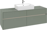 Villeroy & Boch Waschtischunterschrank Collaro C13400 1600 mm White Oak mit 4 Auszügen und SoftClosing