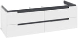 Villeroy & Boch SUBWAY 2.0 Waschtischunterschrank 1287 mm Glossy White mit 4 Auszügen