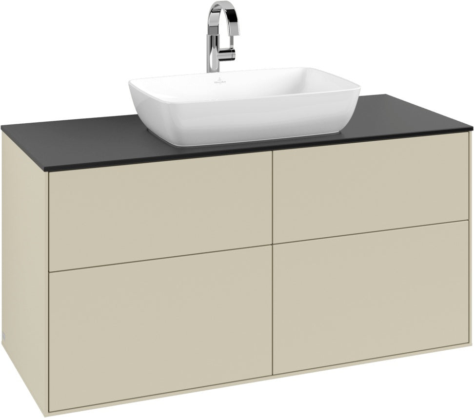 Villeroy & Boch Finion Waschtischunterschrank 1200 mm Glossy White Lacquer mit SoftClosing