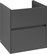 Villeroy & Boch Collaro Waschbeckenunterschrank C142 B0 White Oak mit Beleuchtung & SoftClosing