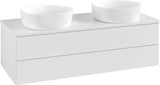 Villeroy & Boch Waschtischunterschrank Antao K24110 1200 mm Glossy White Lacquer mit 2 Auszügen