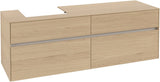 Villeroy & Boch Waschtischunterschrank Collaro C078 Nordic Oak 1600 mm mit 4 Auszügen
