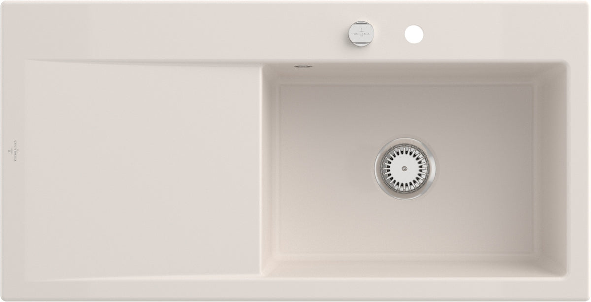 Villeroy & Boch Einbauspüle Subway Style 60 Weiß Alpin CeramicPlus 1000 mm