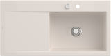 Villeroy & Boch Einbauspüle Subway Style 60 Weiß Alpin CeramicPlus 1000 mm