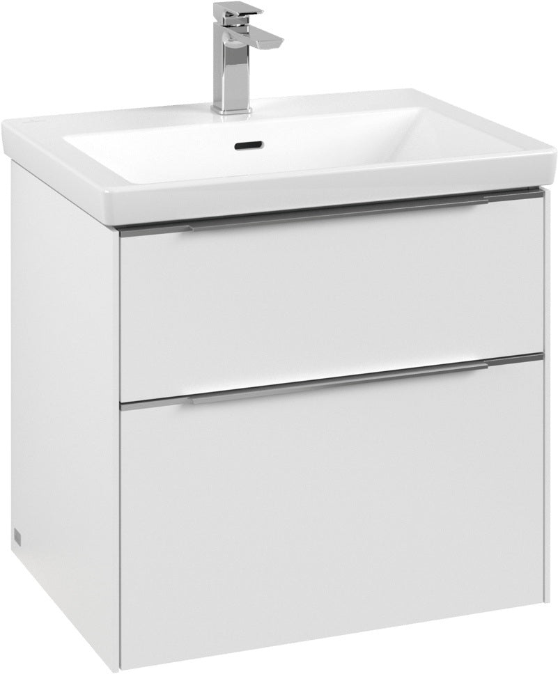 Villeroy & Boch Waschtischunterschrank Subway 3.0 C 576L0 Brilliant White mit LED-Beleuchtung