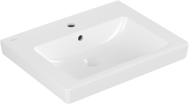 Villeroy & Boch Wandwaschbecken Subway 2.0 600 x 470 mm Weiß Alpin – Rechteck, mit Überlauf