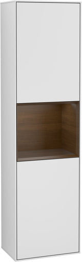 Villeroy & Boch Hochschrank Finion G460GF – Hochglanz Weiß, LED-Beleuchtung, SoftClose
