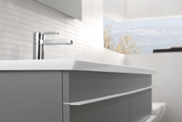 Villeroy & Boch Schrankwaschtisch Venticello 1200 mm Weiß Alpin – Rechteck, Wandmontage, mit Überlauf