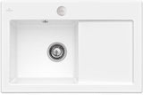 Villeroy & Boch Subway 45 Einbauspüle Keramik Ivory CeramicPlus 780x510 mm