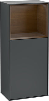 Villeroy & Boch Finion Seitenschrank G510GF, 418 mm, Glossy White Lacquer, mit Beleuchtung