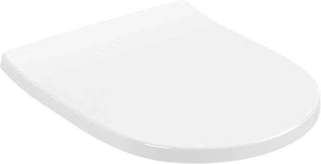 Villeroy & Boch WC-Sitz O.novo SlimSeat 8M82S1 mit SoftClosing & QuickRelease, Weiß Alpin