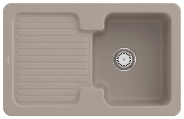 Villeroy & Boch Condor 45 Einbauspüle 800x510mm Ivory CeramicPlus