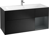 Villeroy & Boch Finion Waschbeckenunterschrank Glossy White Lacquer 1196 mm mit LED-Beleuchtung