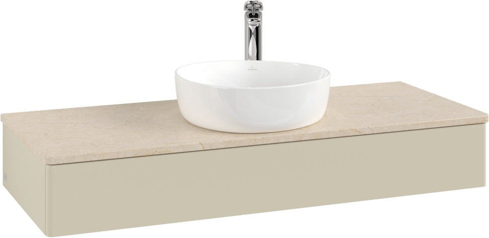 Villeroy & Boch Waschtischunterschrank Antao L10053 1200 mm Anthrazit Matt mit LED-Beleuchtung
