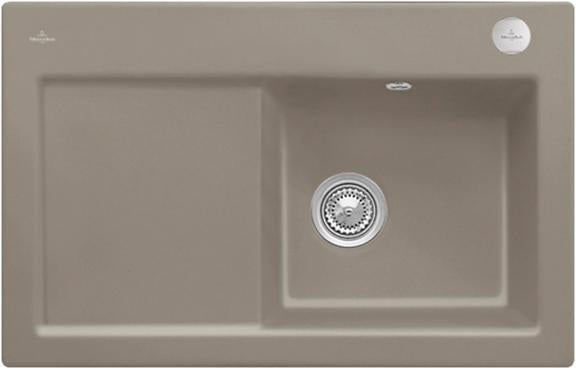Villeroy & Boch Subway 45 Einbauspüle 780x510mm Keramik Ivory CeramicPlus