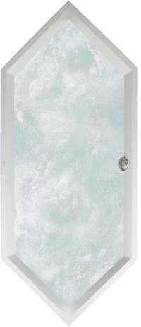 Villeroy & Boch Squaro Whirlpool AE Sechseck 1892x794 mm Weiß Alpin
