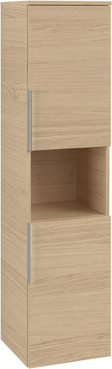 Villeroy & Boch Architectura Hochschrank B89700, 350 x 1400 x 346 mm, White Matt, 2 Türen, SoftClosing