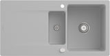 Villeroy & Boch Einbauspüle Siluet 60 R 333701R1 Weiß Alpin CeramicPlus Rechteckig 1000 mm