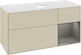 Villeroy & Boch Waschtischunterschrank Finion G831G 1200 mm Glossy White Lacquer mit Beleuchtung