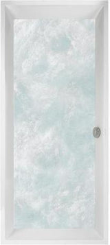 Villeroy & Boch Whirlpoolsystem O.NOVO Special CombiPool Invisible mit Multiplex Trio, 1800x800 mm, Weiß