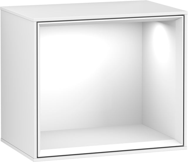 Villeroy & Boch Finion Regalmodul G580GF 418x358x270mm Glossy White Lacquer mit Beleuchtung