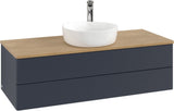 Villeroy & Boch Antao Waschbeckenunterschrank 1200 mm Anthrazit mit LED-Beleuchtung