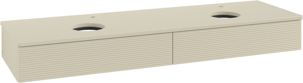 Villeroy & Boch Waschtischunterschrank Antao K17150 1600 mm Silk Grey Matt Lack