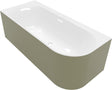 Villeroy & Boch Vorwand-Badewanne Loop & Friends UBA 180LOF9CLBCV 1800 x 800 mm Weiß Alpin