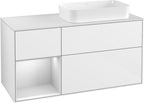 weiß / Mitteldichte Faserplatte (MDF) / F271M T 1200x603x501mm Glossy White