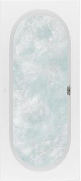 Villeroy & Boch Whirlpool Loop & Friends 1800x800 mm Airpool Entry mit Unterwasserbeleuchtung