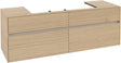 Villeroy & Boch Collaro Waschtischunterschrank Nordic Oak 1600 mm mit 4 Auszügen und SoftClosing
