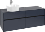 Villeroy & Boch Waschbeckenunterschrank Collaro C046 1400 mm White Oak mit 4 Auszügen