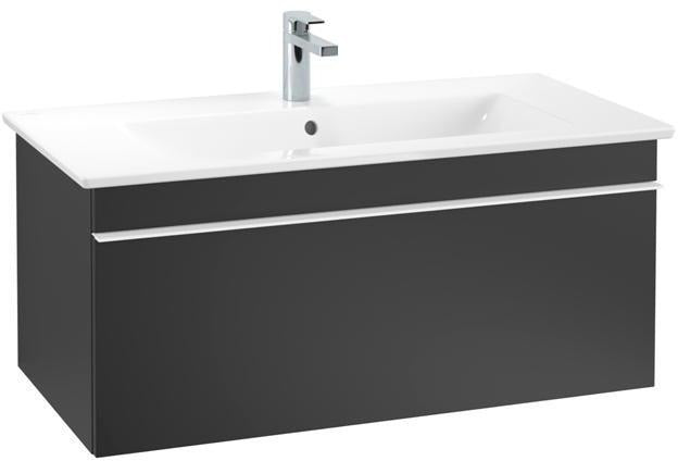 Villeroy & Boch Venticello Waschbeckenunterschrank 953 mm Glossy White – Wandhängend mit Auszug