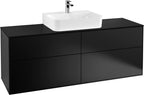 schwarz / Mitteldichte Faserplatte (MDF) / schwarz