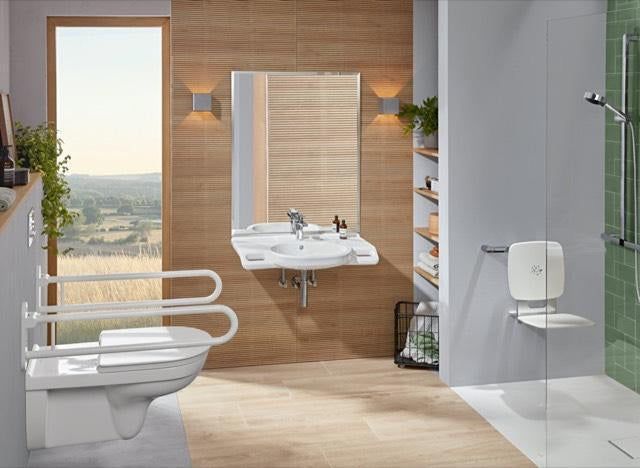 Villeroy & Boch ViCare WC-Sitz 9M67S1 mit SoftClosing, QuickRelease und AntiBac in Blue