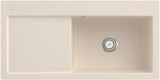 Villeroy & Boch SUBWAY 60 XL FLAT Einbauspüle 965x475mm Ivory CeramicPlus