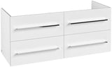 Villeroy & Boch Avento Waschtischunterschrank 1180 mm Crystal Grey mit 4 Auszügen und Dämpfung