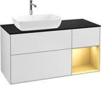 weiß / Mitteldichte Faserplatte (MDF) / F812H F 1200x603x501mm White Matt